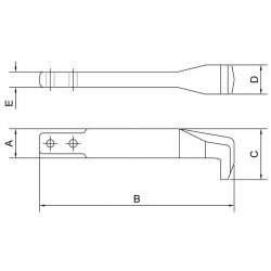 GARRA PARA SACADOR DE POLIAS 9,9 CM TRAMONTINA