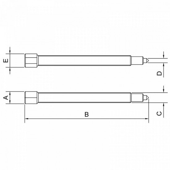 FUSO PARA SACADOR POLIAS 8  28,5CM TRAMONTINA