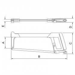 ARCO DE SERRA 12 TRAMONTINA