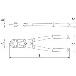 CORTA VERGALHAO EXTRAPESADO 12 TRAMONTINA