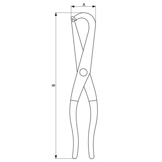 ALICATE PARA MOLAS DE FREIO 8 1 2 TRAMONTINA