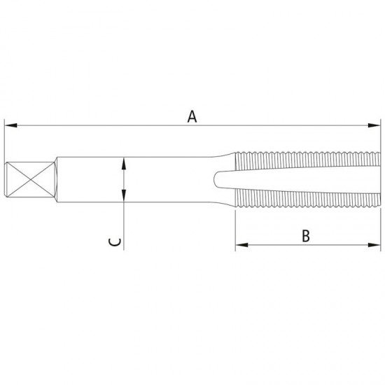 MACHO MANUAL M3 3 PECAS TRAMONTINA