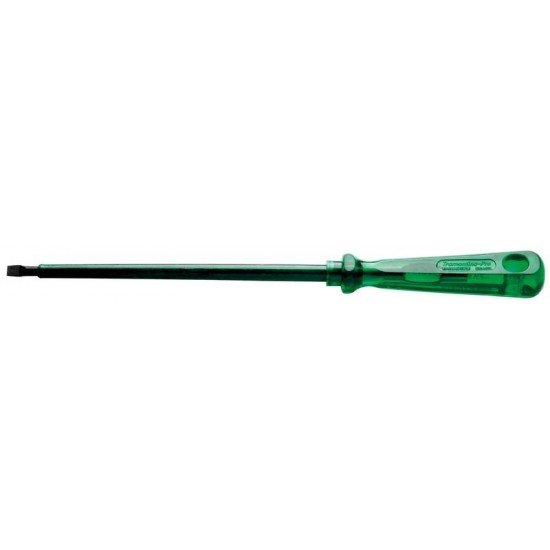 CHAVE DE FENDA ISOLADA PONTA CHATA EM ACO CROMO VANADIO 3X75 MM (1 8X3) TRAMONTINA