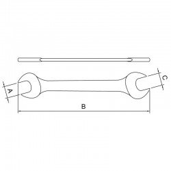 CHAVE FIXA COBRE-BERILIO 1 4X5 16 TRAMONTINA