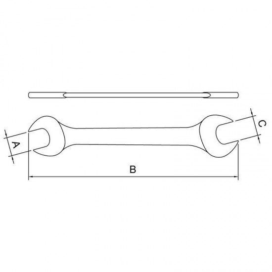 CHAVE FIXA COBRE-BERILIO 1 4X5 16 TRAMONTINA