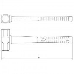MARRETA OITAVADA COBRE-BERILIO 2500 G TRAMONTINA
