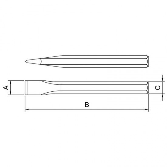 TALHADEIRA OITAVADA COBRE-BERILIO 160 MM TRAMONTINA