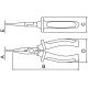 ALICATE BICO CHATO ISOLADO IEC 60900 - 6 TRAMONTINA