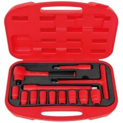 MALETA COM SOQUETES E ACESSORIOS ISOLADOS IEC 60900 1 2 13 PECAS TRAMONTINA