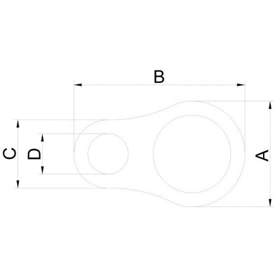 COLAR EM ACO INOX - 6 6 - 8 6 MM TRAMONTINA