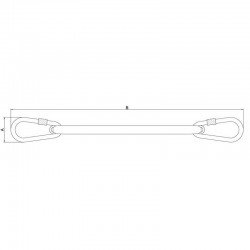 CORDAO RIGIDO - 300 MM TRAMONTINA