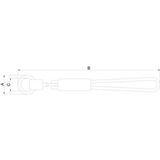 CORDAO DE NYLON COM ANEL - 4 5 KG TRAMONTINA