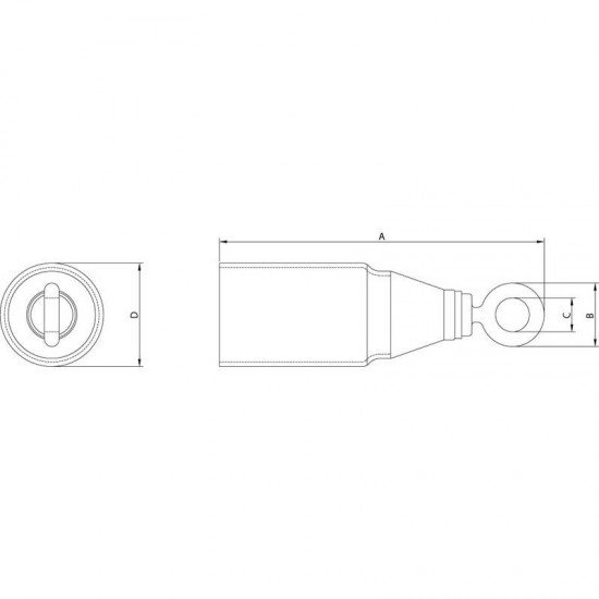 CONECTOR DE BORRACHA TERMOMOLDAVEL - 6 - 19 MM TRAMONTINA