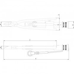 ALICATE PARA FRENO 9 - PARA TRABALHO EM ALTURA TRAMONTINA