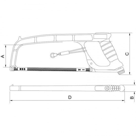 ARCO DE SERRA 12 - PARA TRABALHO EM ALTURA TRAMONTINA