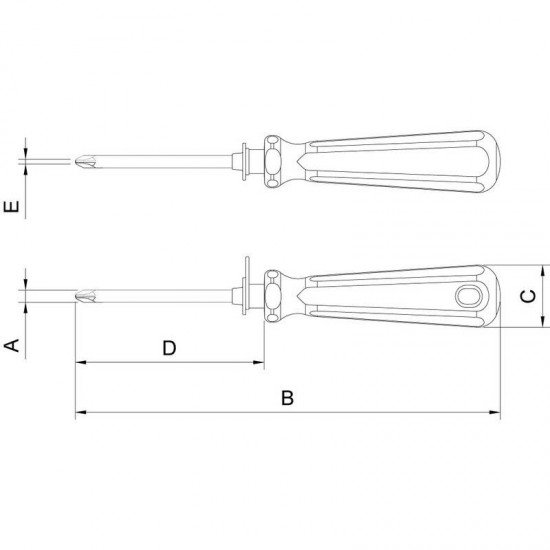 CHAVE DE FENDA TRAFIX PZ PARA TRABALHOS EM ALTURA TRAMONTINA