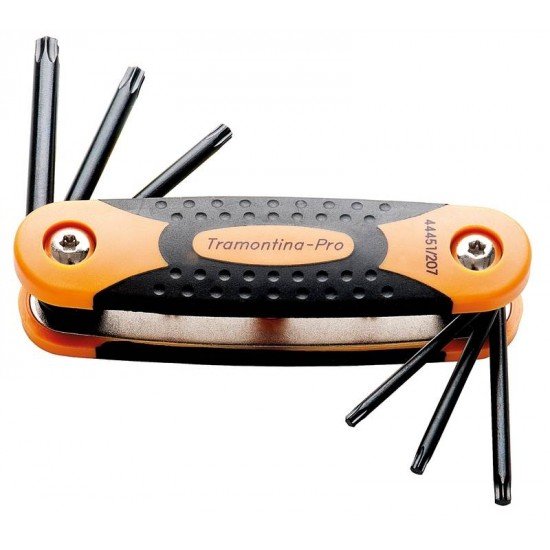 JOGO DE CHAVE TRAFIX COM ARMACAO 7 PECAS TRAMONTINA