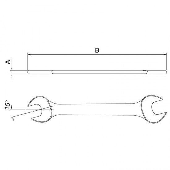 CHAVE FIXA 30X34MM TRAMONTINA