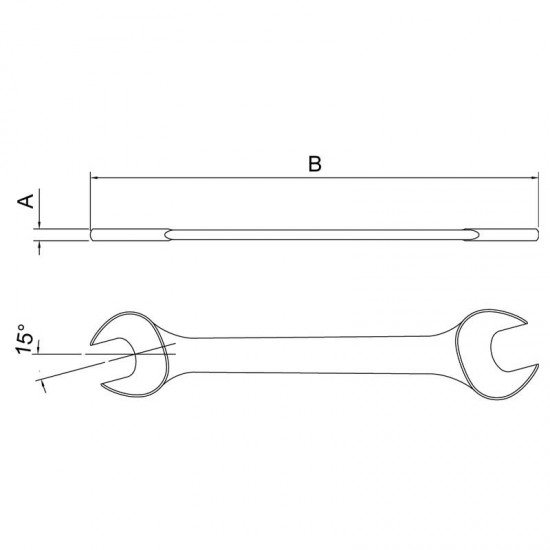 CHAVE FIXA 1.1/16X1.1/8 TRAMONTINA
