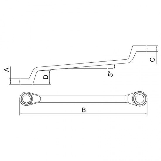 CHAVE ESTRELA 18X19MM TRAMONTINA