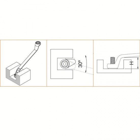 CHAVE ESTRELA 36X41MM TRAMONTINA