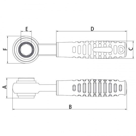CHAVE CATRACA PARA ANDAIMES 7 8 TRAMONTINA