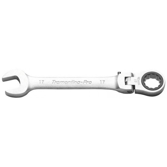 CHAVE COMBINADA COM CATRACA CABECA FLEXIVEL 8 MM TRAMONTINA