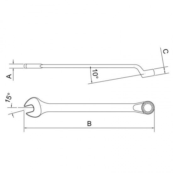 CHAVE COMBINADA 19MM TRAMONTINA