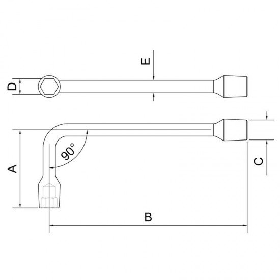 CHAVE BIELA 16MM TRAMONTINA