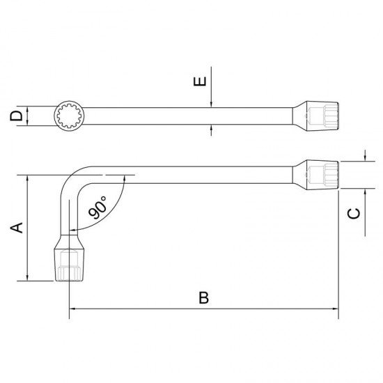 CHAVE BIELA TECHDRIVE 13MM TRAMONTINA