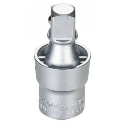 JUNTA UNIVERSAL ROTACAO 360º EM ACO CROMO VANADIO - ENCAIXE 1 2 TRAMONTINA