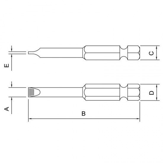 PONTEIRA PONTA CHATA 4 5X50 MM TRAMONTINA