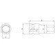 SOQ. IMPACTO 1/2  COM PONTA HEX. 4MM TRAMONTINA