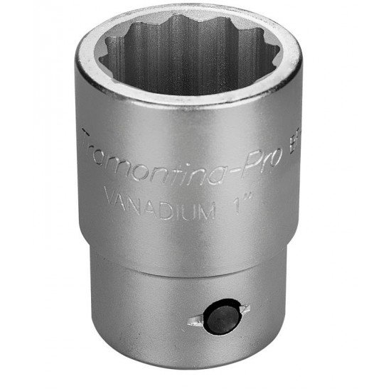 SOQUETE ESTRIADO EM ACO CROMO VANADIO 41 MM - ENCAIXE 1 TRAMONTINA