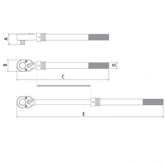 CATRACA TELESCOPICA SUPER TORK 24 - ENCAIXE 1 TRAMONTINA