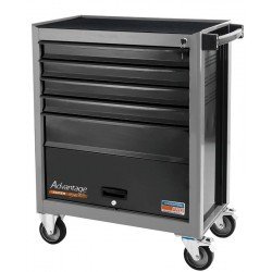 CARRO PARA FERRAMENTAS 5 GAVETAS E 1 PORTA CINZA TRAMONTINA