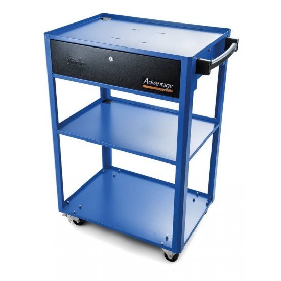 RACK MOVEL ABERTO PARA COMPUTADOR - AZUL TRAMONTINA