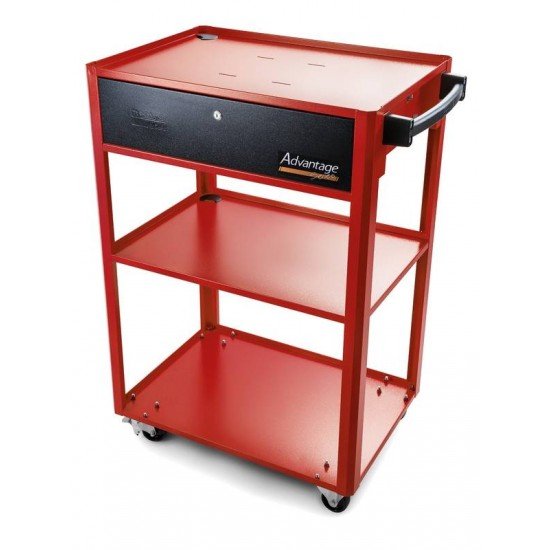 RACK MOVEL ABERTO PARA COMPUTADOR - VERMELHO TRAMONTINA