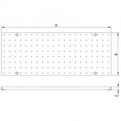 PAINEL PERFURADO PARA FERRAMENTAS TRAMONTINA
