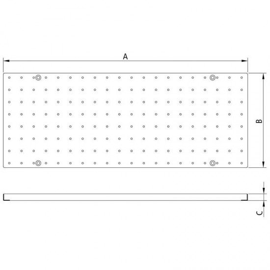 PAINEL PERFURADO PARA FERRAMENTAS TRAMONTINA