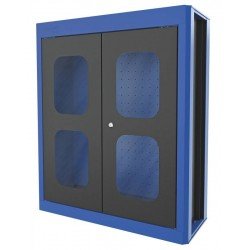 PAINEL PARA FERRAMENTAS SUPERIOR GRANDE COM 2 PORTAS E CHAPAS PERFURADAS TRAMONTINA