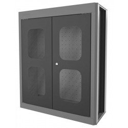 PAINEL PARA FERRAMENTAS SUPERIOR GRANDE COM 2 PORTAS E CHAPAS PERFURADAS TRAMONTINA