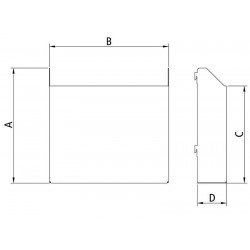 SUPORTE PARA CATALOGOS E DOCUMENTOS PARA CARROS ORGANIZADORES TRAMONTINA