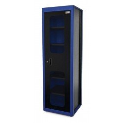 ARMARIO PARA FERRAMENTAS COM 1 PORTA E VISOR AZUL TRAMONTINA