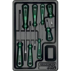 MODULO COM CHAVES DE FENDA 8 PECAS TRAMONTINA