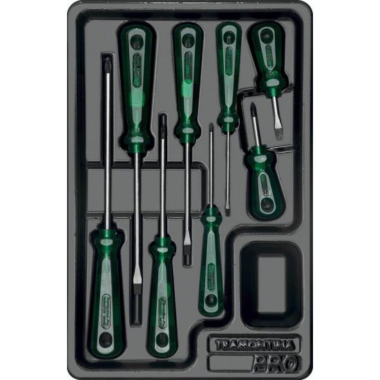 MODULO COM CHAVES DE FENDA 8 PECAS TRAMONTINA