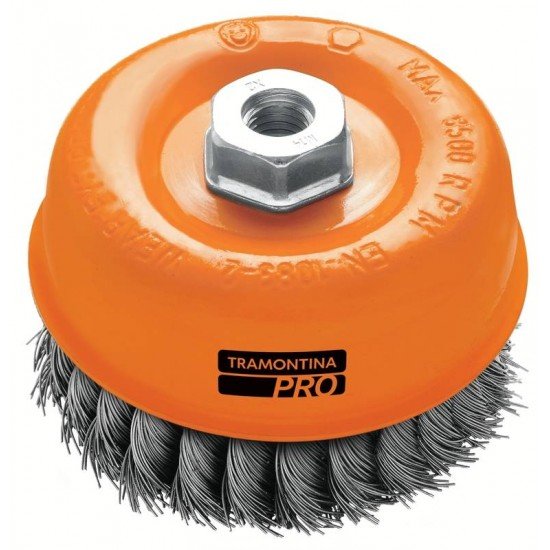 ESCOVA COPO ARAME ENTRANCADO 3 TRAMONTINA