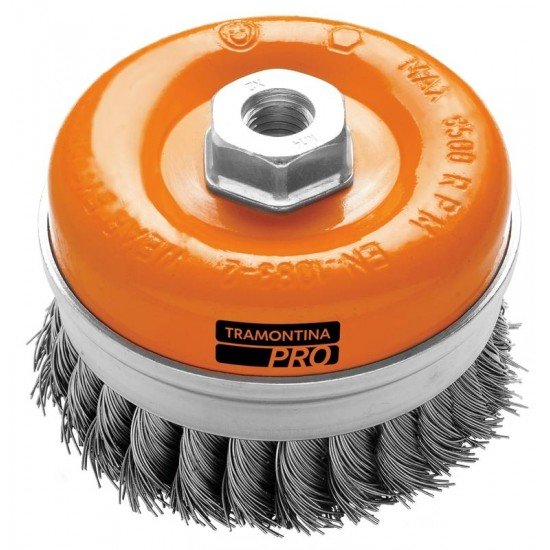 ESCOVA TIPO COPA ARAME ENTRANCADO 4 TRAMONTINA