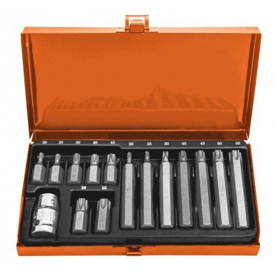 JOGO DE PONTEIRAS INTERCAMBIAVEIS TRAFIX - 15 PECAS TRAMONTINA