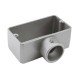 CONDULETE EM ALUMINIO TIPO B DE 1.1 2 COM ROSCA BSP COM PINTURA EPOXI TRAMONTINA